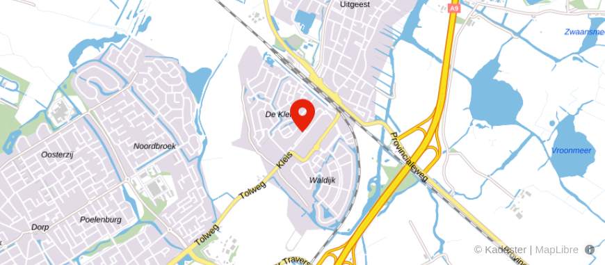 Locatie van Credion Zaanstreek - IJmond MB RV