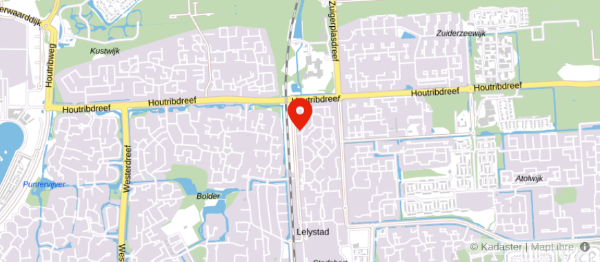 Locatie van De Troije Financiele Diensten