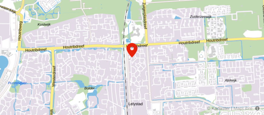Locatie van Kam & Bronotte Makelaars