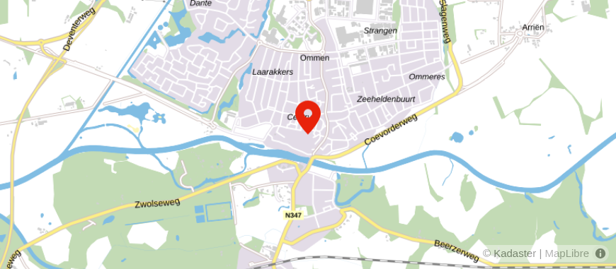 Locatie van Ter Haar & Dunnink Hypotheken en Verzekeringen