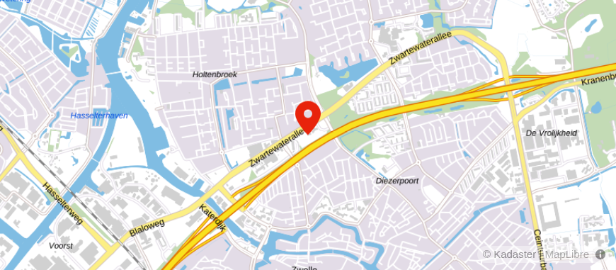 Locatie van IJssel Taxateurs