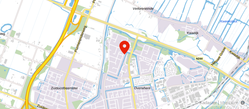 Locatie van Time Plan Consultancy BV