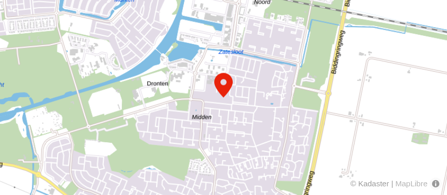 Locatie van Van Dijk De Jongh Notarissen (Flevium Notariaat)
