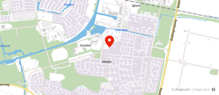 Locatie van HypotheekNet Dronten