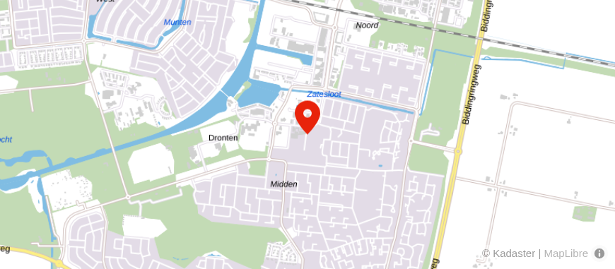 Locatie van Hypotheek Visie Dronten