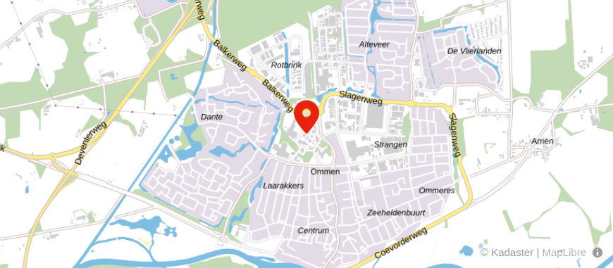 Locatie van Monique Schipper financieel advies