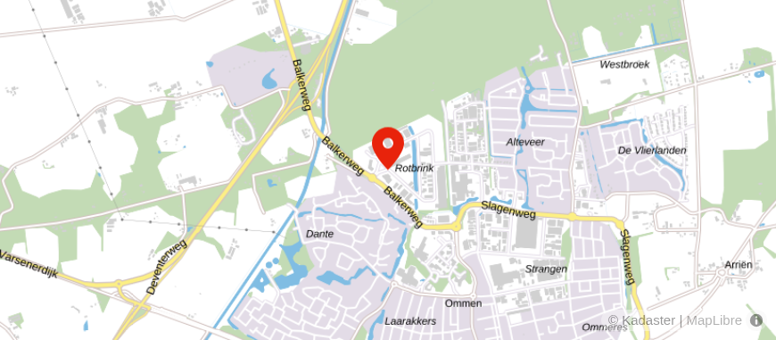 Locatie van Veurink Verzekeringen & Hypotheken