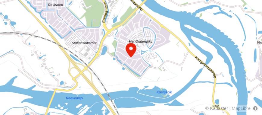 Locatie van Harms & Bakx