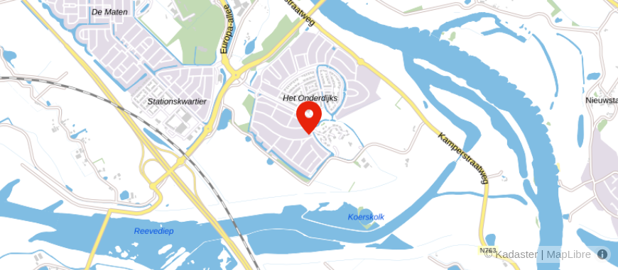 Locatie van WitteWoning Makelaars Kampen