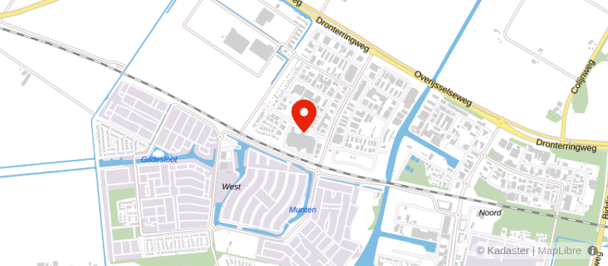 Locatie van Weening Adviesgroep