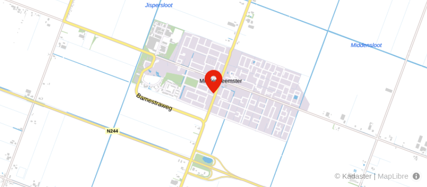 Locatie van Tromp Garantiemakelaars
