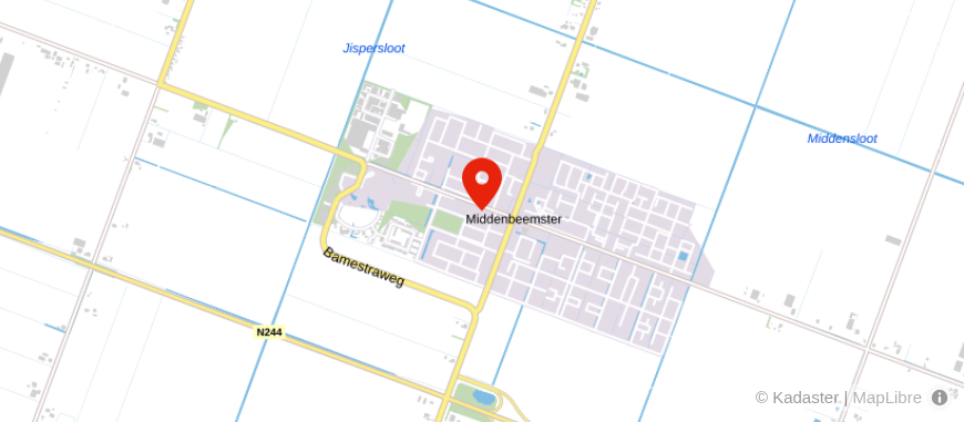 Locatie van Rijswijk Financiële Diensten