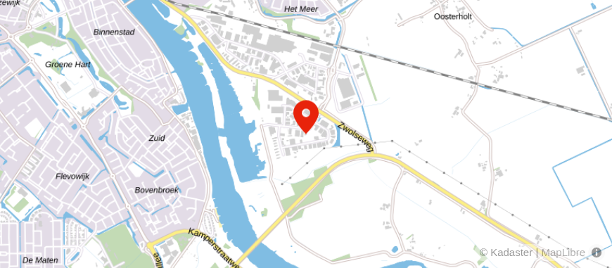 Locatie van Oeverture consultancy