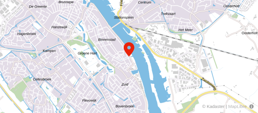 Locatie van Pensioendesk IJsseldelta