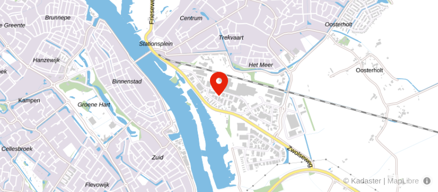 Locatie van Holtland Accountants