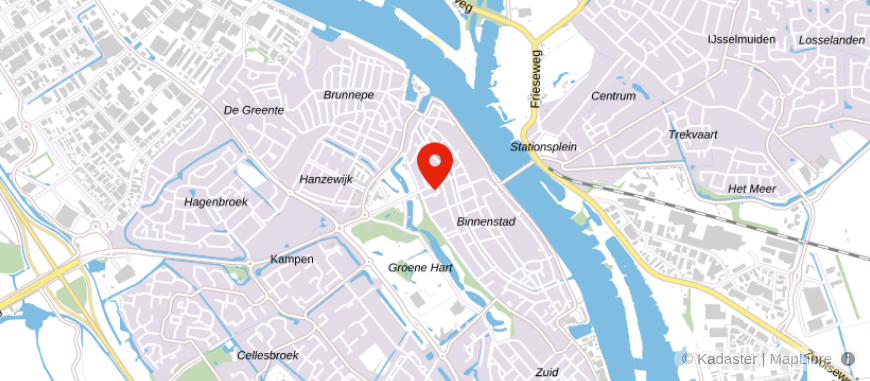 Locatie van Mateboer, Meester & Kuiper
