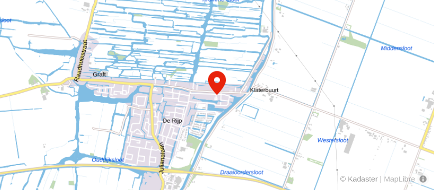 Locatie van Paul van Dijk Financieel Advies