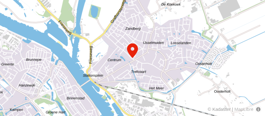 Locatie van Heleen van den Bos Hypotheken