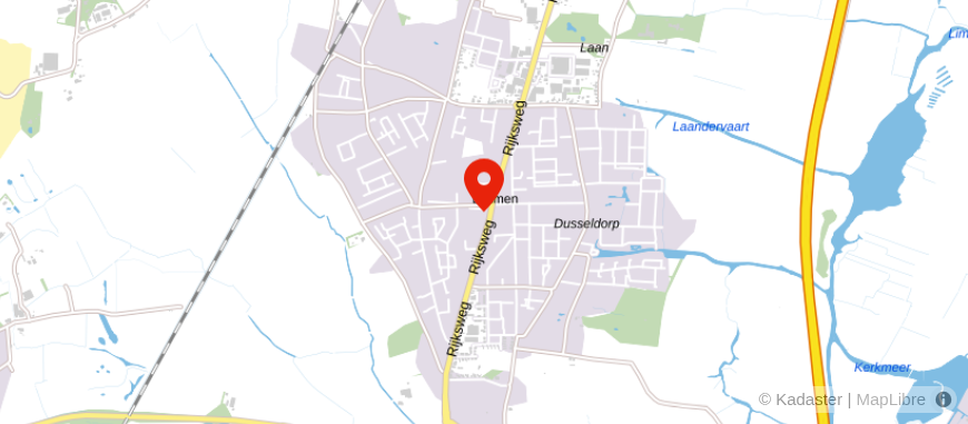 Locatie van Gerard Tool & Mark Boetje Financieel Advies