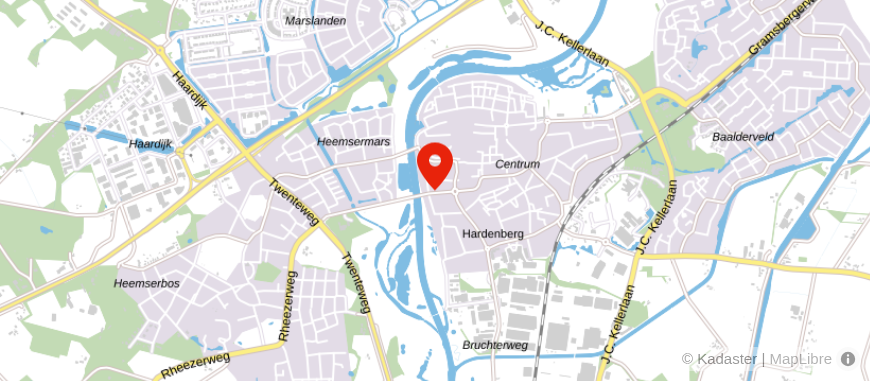 Locatie van Vasse Uitvaartverzorging