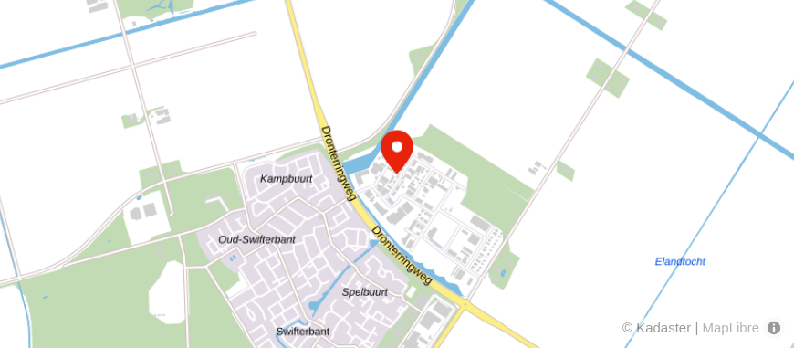 Locatie van Breure & Breure Vastgoed