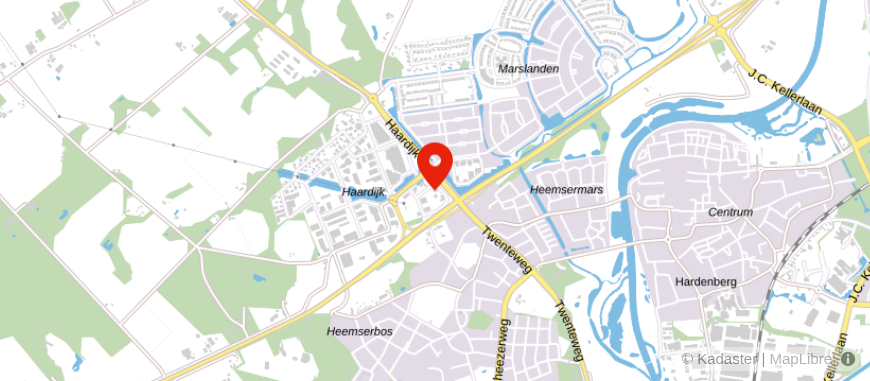 Locatie van Accountantskantoor S. Smid