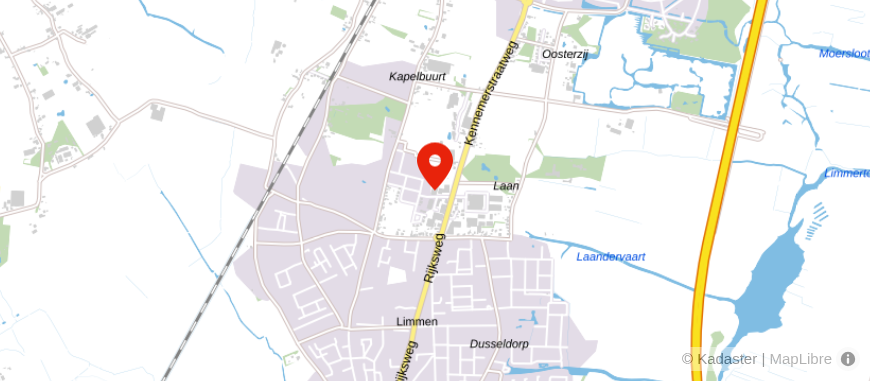 Locatie van Bloedjes & Eriks Hypotheken en Financieel planners
