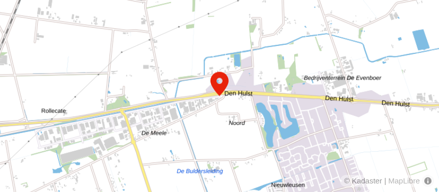 Locatie van De Hypotheekshop Staphorst-Nieuwleusen