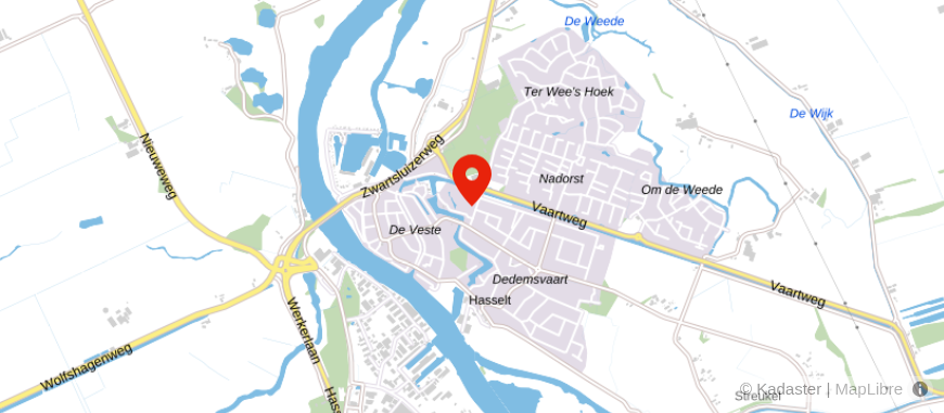 Locatie van Bert Leistra ERA Makelaardij