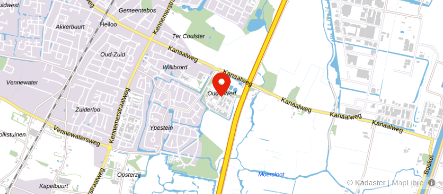 Locatie van L&M Adviesgroep