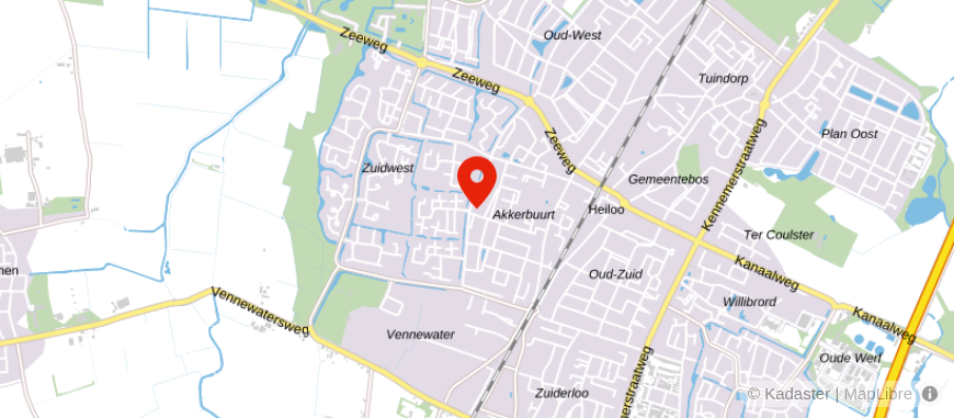 Locatie van Fiscaliber