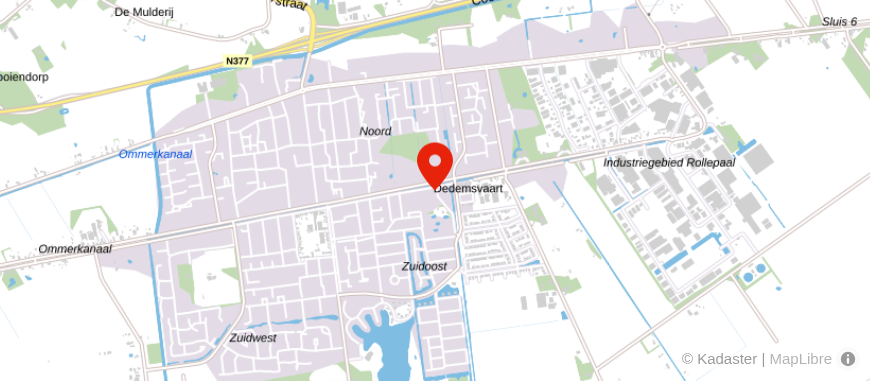 Locatie van Moes Woningtaxaties