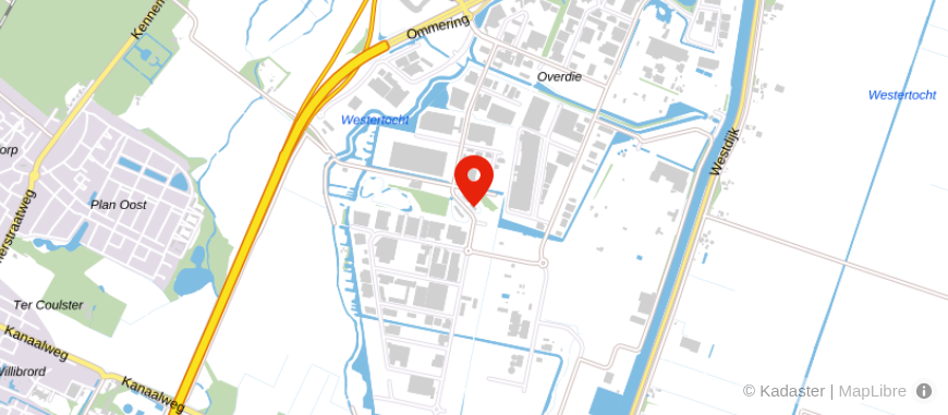 Locatie van Nederlands Pensioen Instituut B.V.