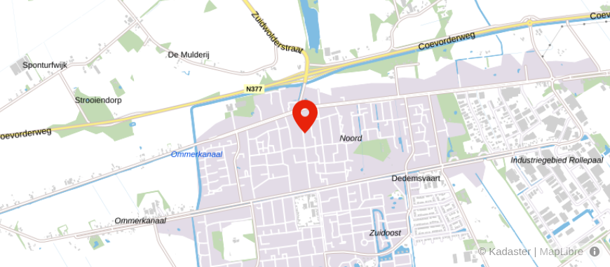 Locatie van AMS Accountants