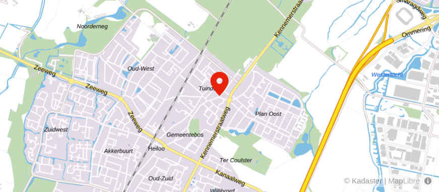 Locatie van De Financiële Raadgevers