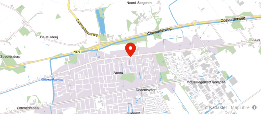 Locatie van Linde Notarissen