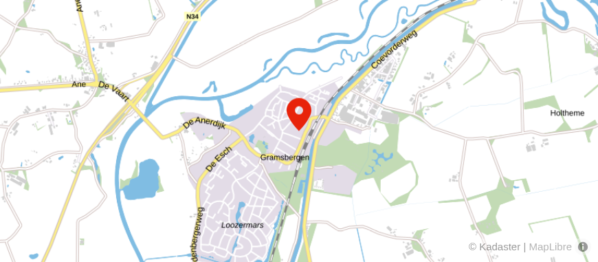 Locatie van Vericon Gramsbergen