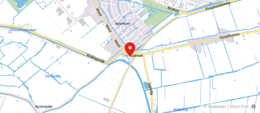 Locatie van Kaandorp Risicoadvies en Verzekeringen