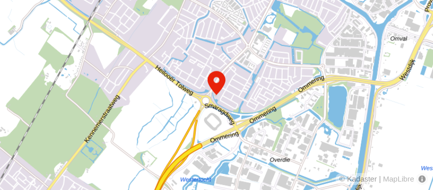 Locatie van Zichtadviseurs Alkmaar