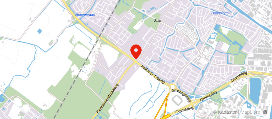 Locatie van HypotheekCompanyAlkmaar -Meco Financiële Planning 