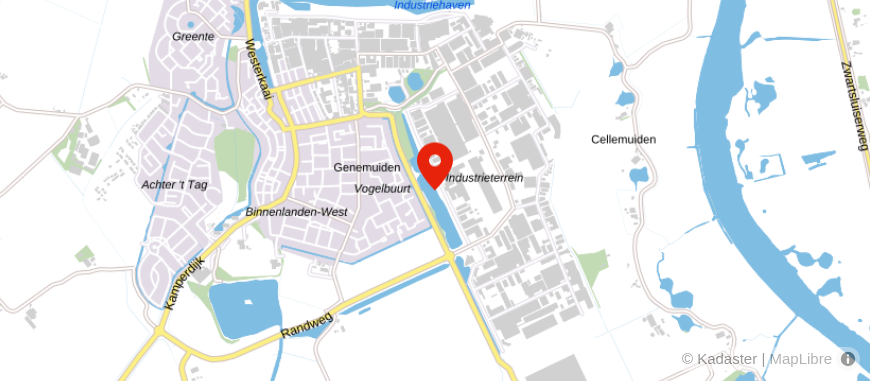 Locatie van DEG Financiële dienstverlening