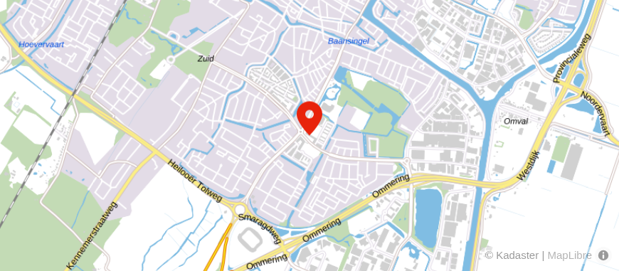 Locatie van Vixx Alkmaar