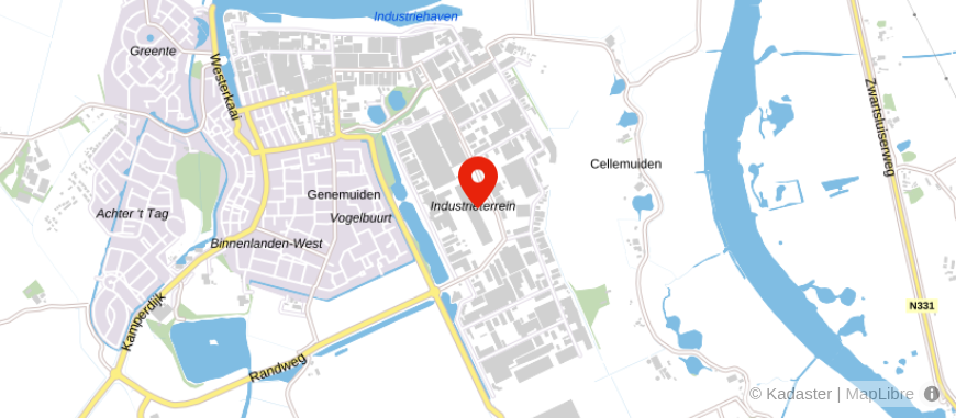 Locatie van Eenkhoorn & Bakker Accountants en Belastingadvies