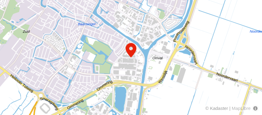 Locatie van Terramor Uitvaartzorg
