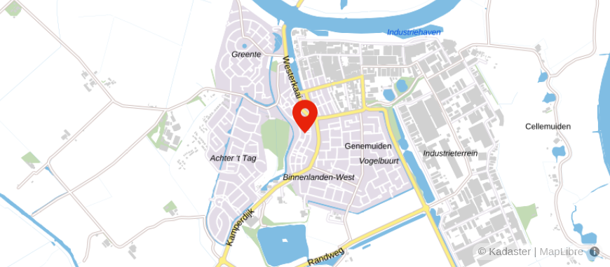 Locatie van Huisman Assurantiën