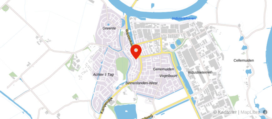 Locatie van Van Dalfsen Assurantiën