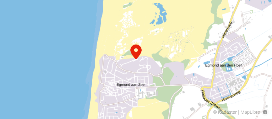 Locatie van M.A. van Nimwegen
