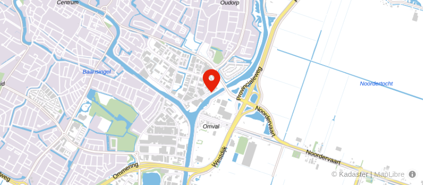 Locatie van Hypotheekrente.nl Alkmaar