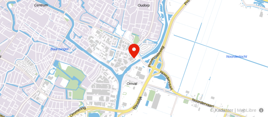 Locatie van Finenzo Alkmaar