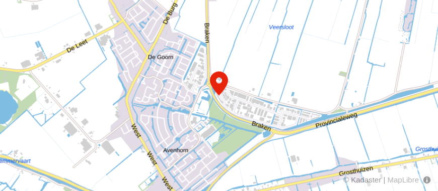 Locatie van Agriteam Noord-Holland B.V.